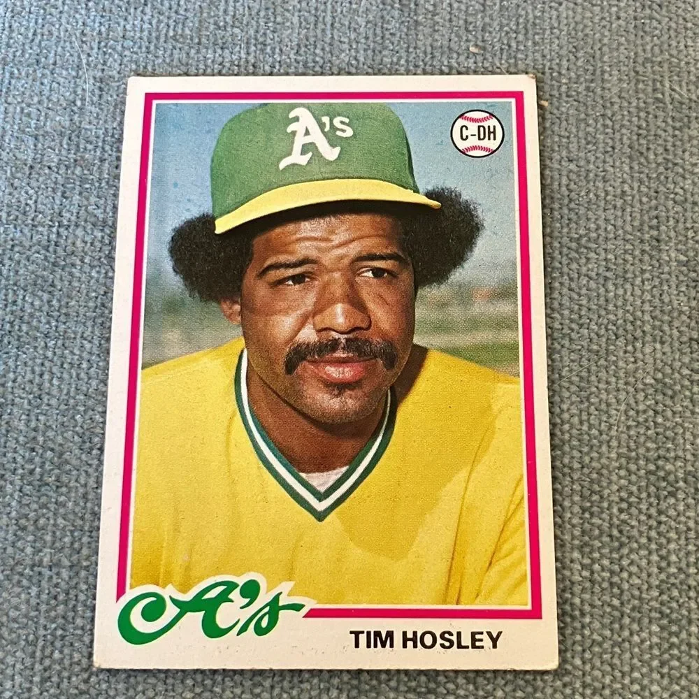 1978 Topps Oakland A's Baseball Card Trading Card